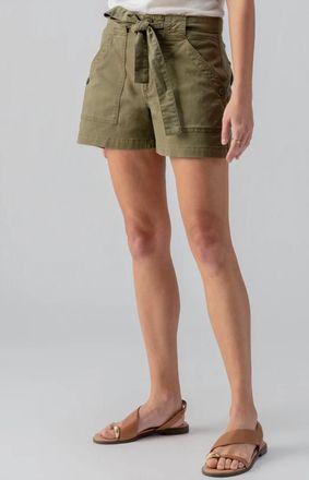 Sanctuary Reissue Sash Short In Burnt Olive
