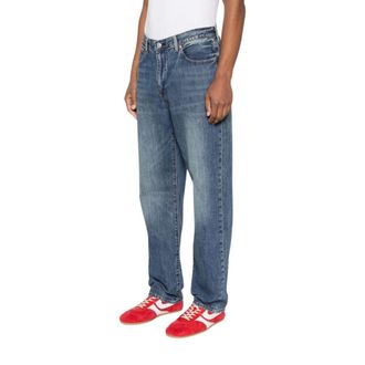 Levi's Straight Jeans, male, Blue, Size: W32 L32 Stay Loose Jean