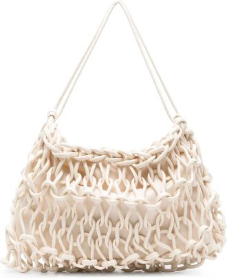 Alienina Borsa a spalla Nadia - Bianco