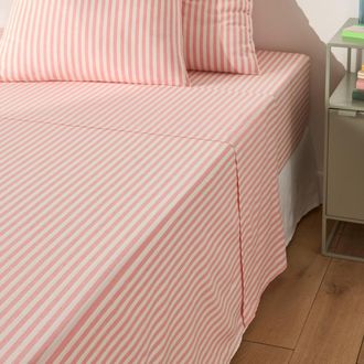 La Redoute Interieurs Katoenen laken, Soizic koraal