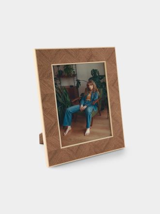 Linley Henley Heart Walnut Photo Frame (8x10)