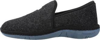 Nordikas Tirol Slipper - Heren - Pantoffels - Zwart - 40 EU - Katoen - Schoenen