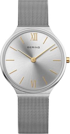 Bering Dames Armbandhorloge Ultra Slim Zilver Verkoop 18434-010 - Dames - Horloges - Grijs - ONE Size - Accessoires