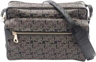 Celine Pre-owned Plastic Crossbody Bag - Dames - Vintage Schoudertas - Zwart - ONE Size - Leer - Vintage