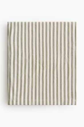 H&M Tischdecke aus Leinenmix - Green