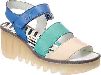 FLY London Fly London Leather Wedge Sandal
