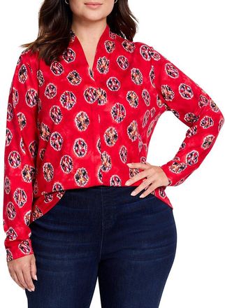 Nic+Zoe Nic+Zoe Plus Starburst Top