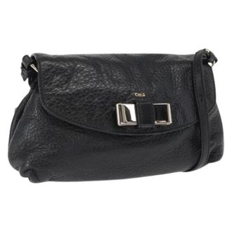 Chlo&eacute; Pre-owned Cross Body Bags, female, Black, Size: ONE SIZE Pre-owned Shoulder Bag