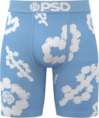 PSD Mens Graphic Briefs - Blue/White Size XL