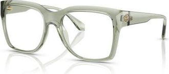 Michael Kors 51mm Square optical glasses in Green at Nordstrom
