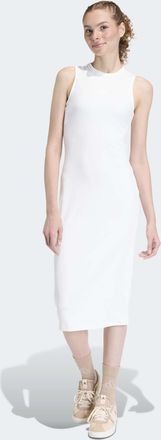 adidas Shirtkleid ADIDAS SPORTSWEAR ALL SZN RIB, Damen, Gr. XXL, N-Gr, sanftes wei&szlig;, Obermaterial: 48% Baumwolle, 43% Polyamid, 9% Elasthan, Kleider Shirtkle