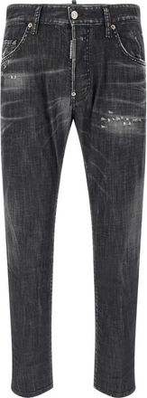 Dsquared2 Skater Jeans - Heren - Slim Fit Jeans - Grijs - L - Katoen - Jeans