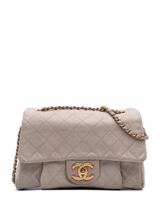 Chanel 2011 Small Aged Calfskin Chic Quilt Flap shoulder bag - Brown