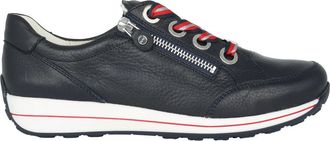 Ara Blauwe Lace-Zip Sneaker voor Vrouwen - Dames - Sneakers - Blauw - 36 1/2 EU - Su&egrave;de - Schoenen