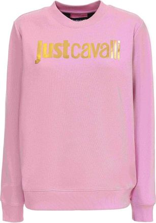 Just Cavalli Truien - Dames - Sweatshirts - Roze - XS - Hoodies & sweatvesten