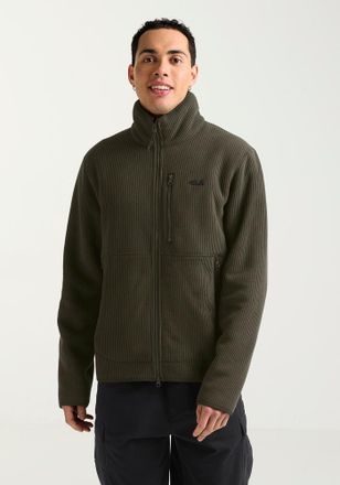Jack Wolfskin Fleecejacke JACK WOLFSKIN LAKE RIDGE JKT M, Herren, Gr. XXL, obsidian mos, Obermaterial: 100% Polyamid. Futter: 100% Polyester, normal, Jacken Fleecej