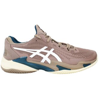 Asics Asics Court FF 3 Clay Mens Taupe Tennis Shoes - Size UK 10.5