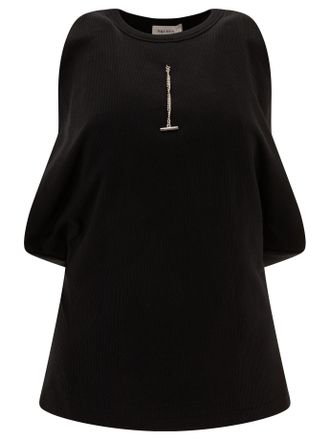 Alexander McQueen Geribbelde Top