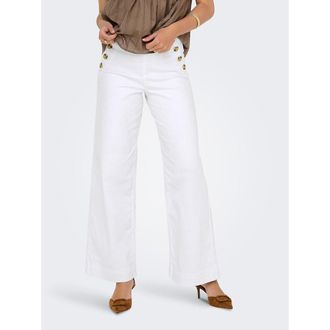 Only Wijde jeans met hoge taille