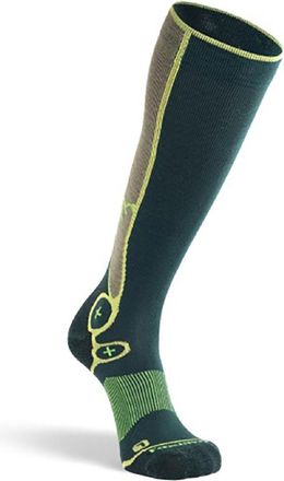 Fox River Breckenridge Ultralightweight Over-the-Calf Ski and Snowboard Socks Green M