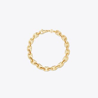 Tory Burch Womens Gemini Link Delicate Bracelet, One Size
