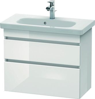 Duravit Duravit Waschtischunterbau Durastyle 730x350mm Eiche Natur / Wei&szlig; Matt