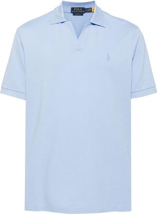 Polo Ralph Lauren classic-fit mesh polo shirt - men - Cotton - S - Blue