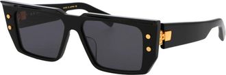 Balmain Stijlvolle zonnebril met UV-bescherming - Dames - Zonnebrillen - Zwart - 54 MM - Accessoires