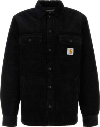 Carhartt Work in Progress Black Patch Logo Jacket