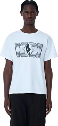 Gallery Dept. Graphic Logo T-Shirt - Heren - T-shirts - Wit - 2XL - Katoen - Tops