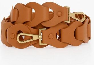 Bottega Veneta Lambskin Shoulder Strap with Weaves size Unica