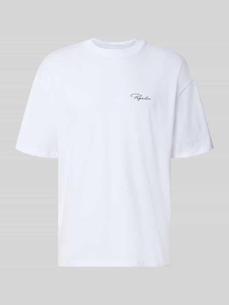 Pegador Oversized T-Shirt aus reiner Baumwolle Modell Pike in Weiss, Gr&ouml;&szlig;e XXL