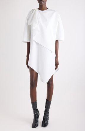 Givenchy Bow Short Dress in White at Nordstrom, Size 10 Us