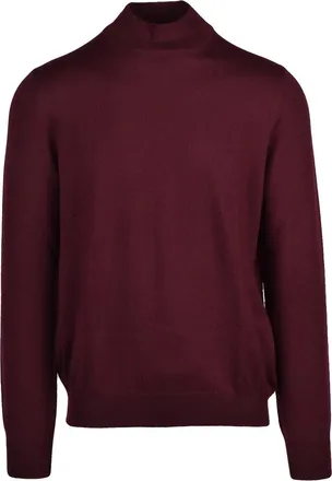 Gran Sasso Turtleneck Sweater in Fine-Knit Virgin Wool