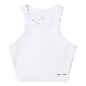Converse (WMNS) Converse High Neck Knit Tank Top White 10026502-A02