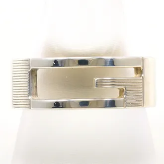 Gucci Silver 925 Band Ring (Pre-Owned)