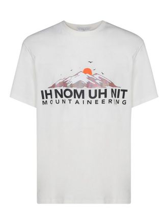 Ih Nom Uh Nit Mountaineering print white T-shirt