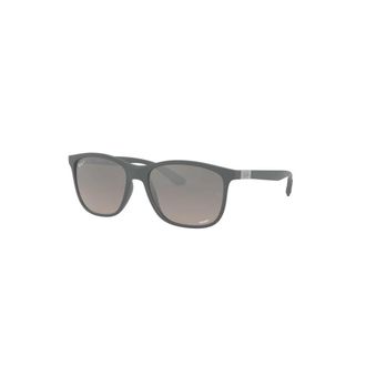 Ray-Ban Chromance Rb 4330Ch - unisex - Zonnebrillen - Grijs - 56 MM - Nylon - Accessoires
