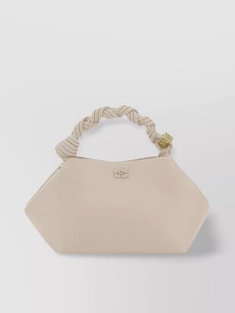 Ganni bou small leather crossbody bag