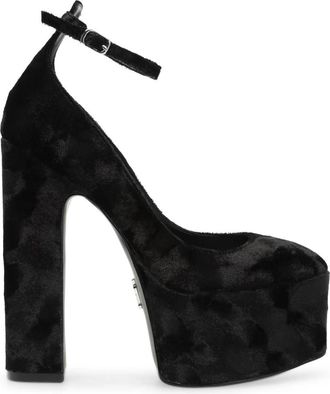 Steve Madden Skyrise Pump - Dames - Pumps - Zwart - 37 1/2 EU - Schoenen