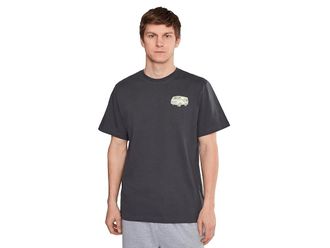 The North Face Van Life Relaxed Short Sleeve T-Shirts Graphic Mens Clothing Anthracite Grey : 2XL, Cotton