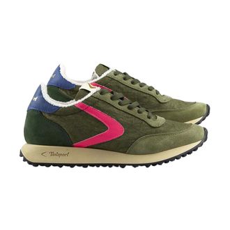 Valsport Sneakers, male, Multicolor, Size: 7 US Vintage Military Green Heritage Nylon