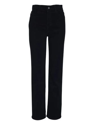 AG - Adriano Goldschmied Brinley corduroy button-fastening trousers - Black