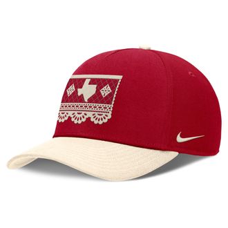 Nike Texas Rangers City Connect Rise Nike Mens Dri-FIT MLB A-Frame Adjustable Hat in Red | NB460DJPTER-NLH