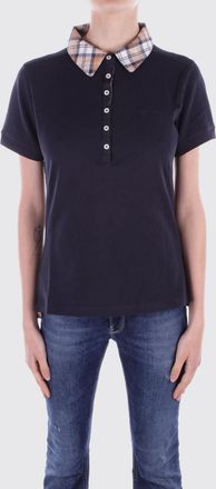 Barbour Polo in cotone con collo check Barbour
