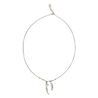 Red Valentino Necklaces, female, Gray, Size: ONE SIZE Elegant Metal Necklace