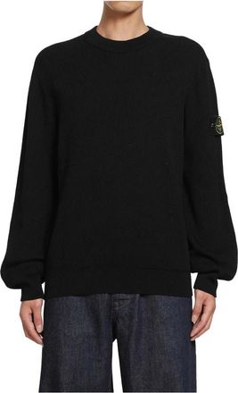 Stone Island Round-neck Truien - Heren - Ronde hals truien - Zwart - 2XL - Truien & Vesten