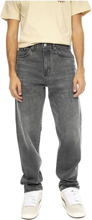 Edwin Loose Tapered - Heren - Loose Fit Jeans - Grijs - W30 L32 - Katoen - Jeans