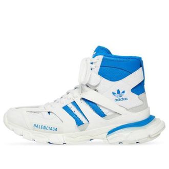 Balenciaga x adidas originals Track Forum Sneakers White Blue 712828W3CZ19040