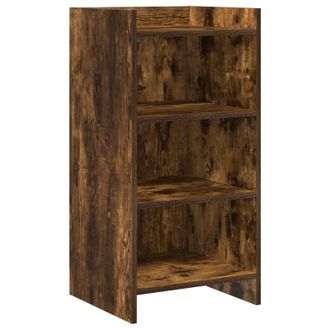vidaXL Aparador Roble Ahumado 40 X 36 X 80 Cm Madera De Ingenier&iacute;a Vidaxl